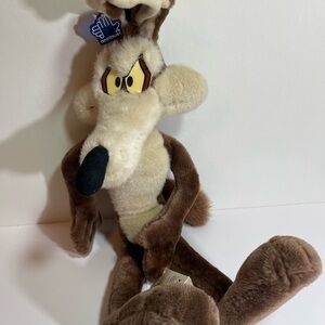 Vintage Applause Wile E. Coyote 21 Inch 1994 Posable Plush Great Condition